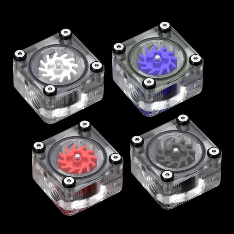 

Acrylic Flow Meter G1/4 Thread Water Cooling System Coolant Filter Indicat Computer Cooler Fittings 3-Way Holes