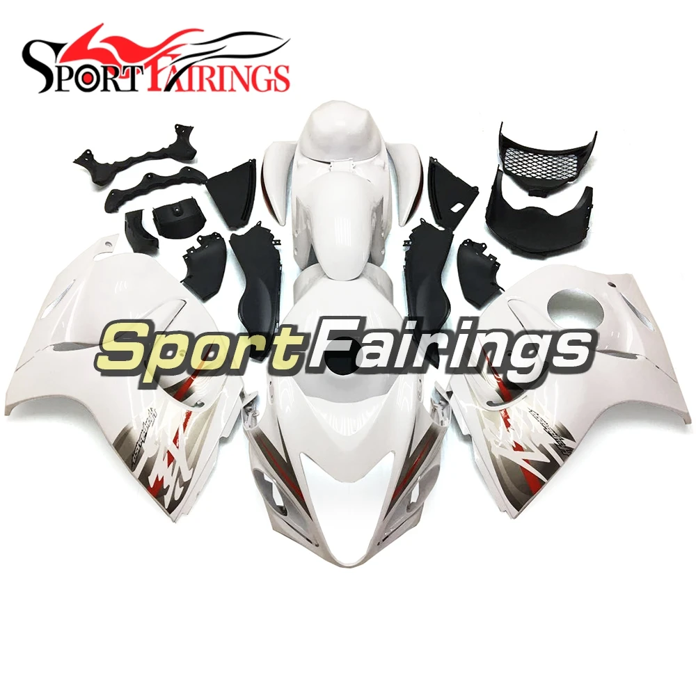 Белые жемчужные Обтекатели для Suzuki GSXR1300 Hayabusa 08 09 10 11 12 13 14 2008-2014 комплекты