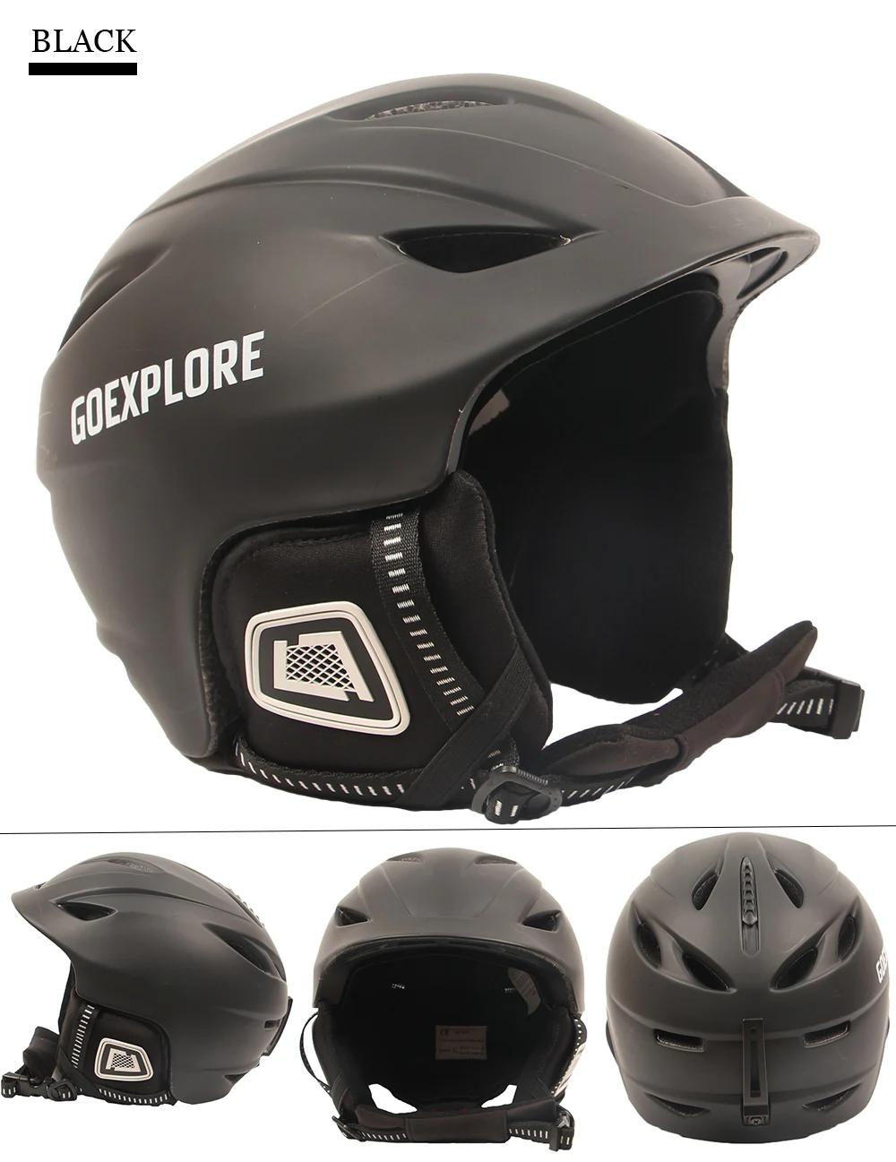 Goexplore ore лыжный шлем цельно-Формованный женский лыжный шлем Взрослый Снежный шлем Защитная Кепка скейтборд Снежный сноуборд шлем для мужчин