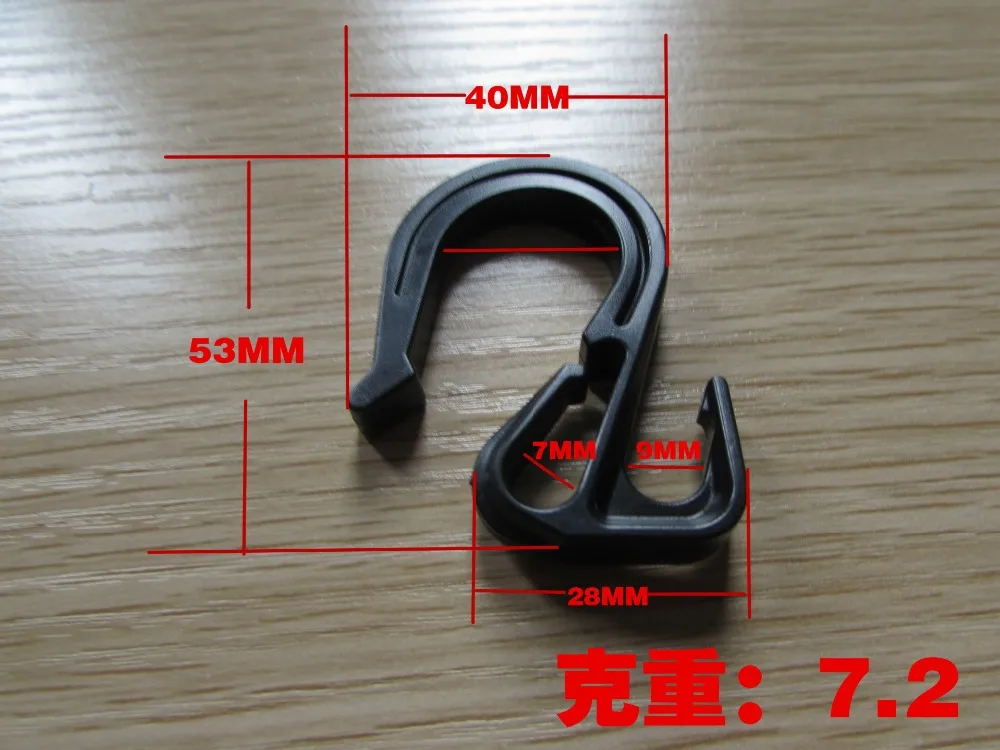 Cord Hooks for Cargo Net