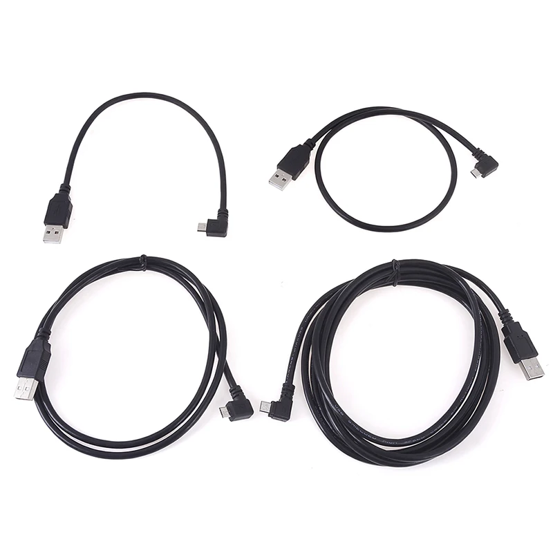 

New 0.3/0.5/1.0/1.5M right angle micro usb charger cable for microsoft surface Charger Cable Converter 90 Degree Adapter