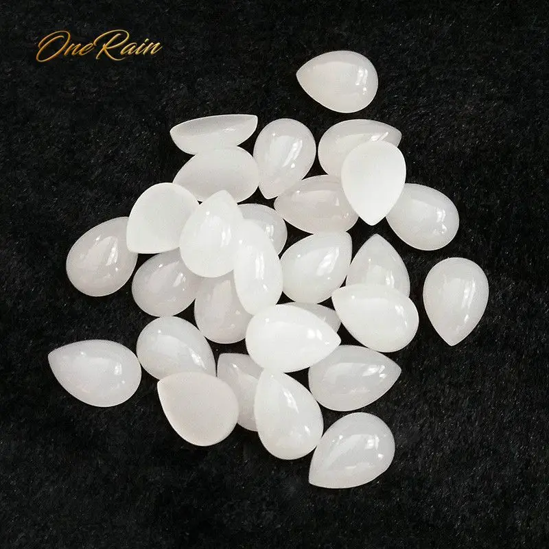 OneRain 1 PCS Top Quality 9 * 13 Water Drop Pear Natural White Hetian Jades Loose Gemstones For DIY Jewelry Making Wholeslae OneRain 1 PCS Top Quality 9 * 13 Water Drop Pear Natural White Hetian Jades Loose Gemstones For DIY Jewelry Making Wholeslae