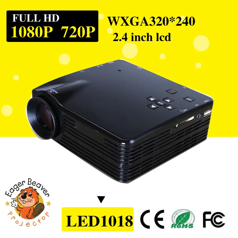 EG Beaver low price mini portable home projector oem projector supply multimedia projector