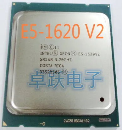 Процессор Intel Xeon E5-1620 V2 E5-1620V2 cpu LGA 2011 серверный процессор рабочий настольный процессор