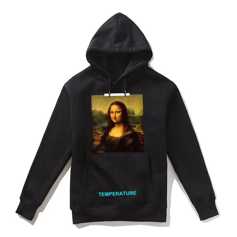 off white temperature hoodie mona lisa