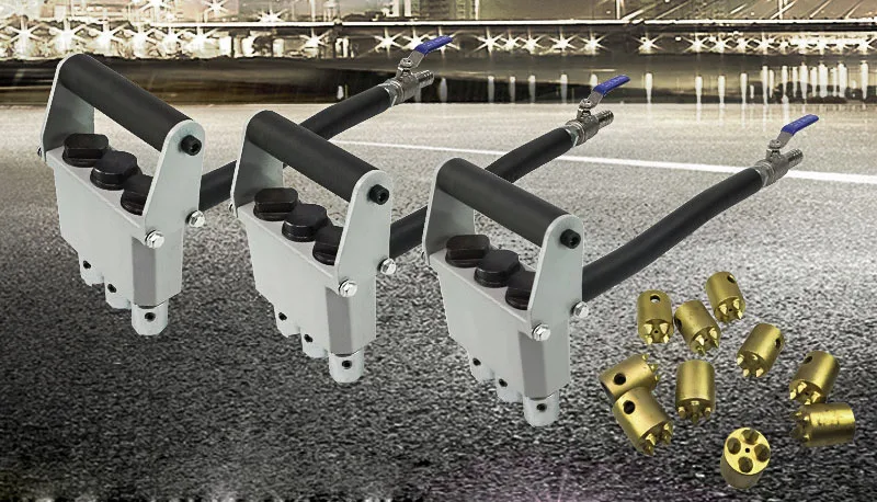 

Three-head Pneumatic Chisel Hand-held Concrete Sanding Machine Using Alloy Chisel Head Pavement Wall Bridge Chisel Hammer