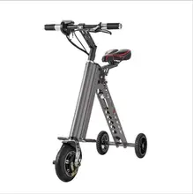 Foldable Electric Scooter Portable Mobility folding electric bike lithium battery bicycle