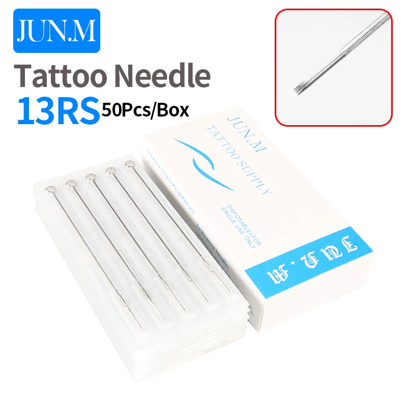 13RS tattoo needle 50pcs/box free shipping,sterilized tattoo needle