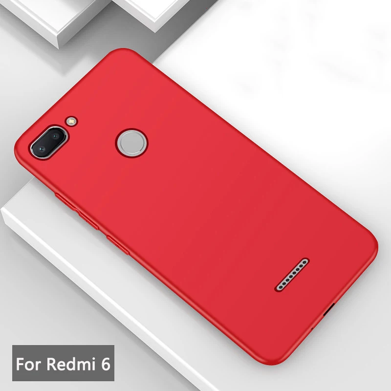 

CHYI phone case for xiaomi redmi 6 case soft silicone back cover protector Explosion-proof for xiaomi redmi 6a