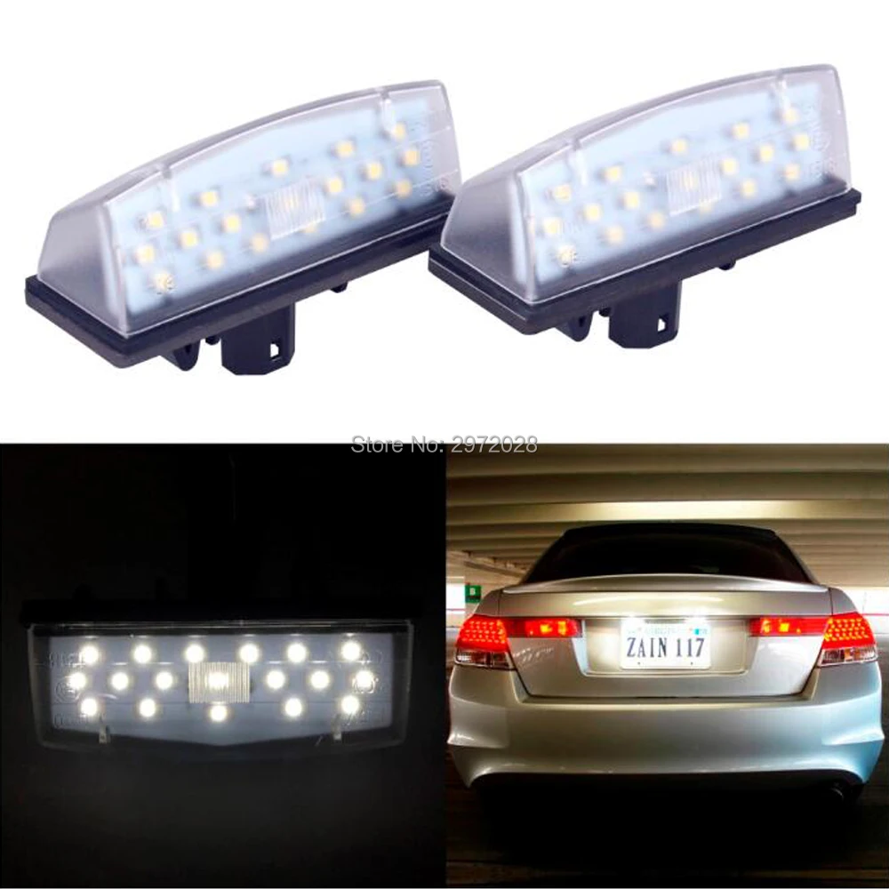 toyota auris number plate light