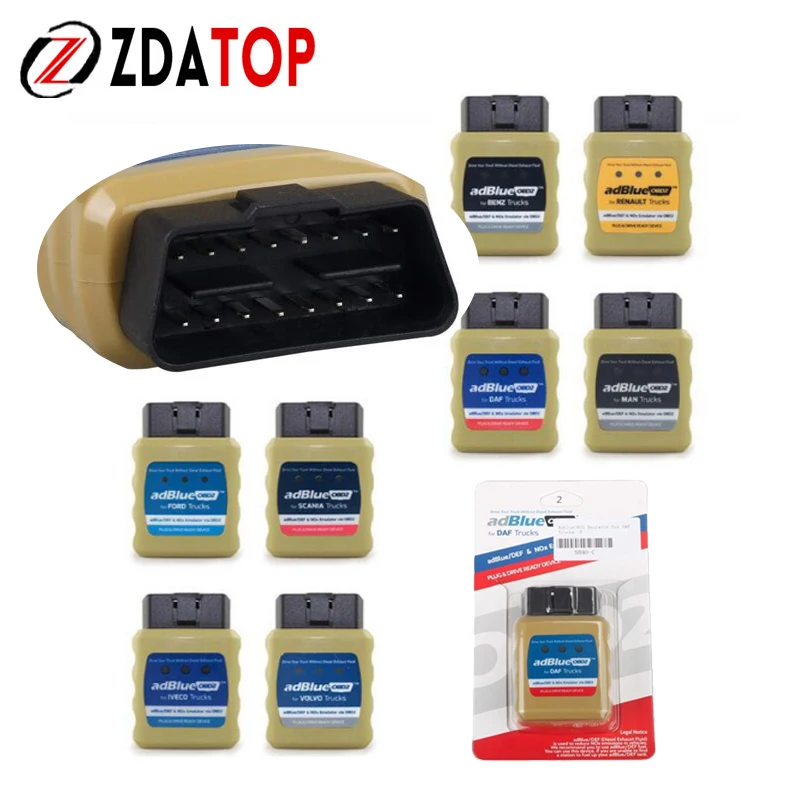 AdBlue Эмулятор NOX эмуляция AdblueOBD2 Plug &amp Drive готовое устройство OBD2 грузовики для