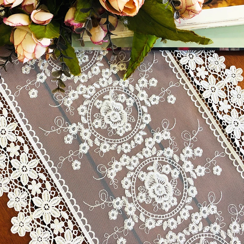 Tanie Dumna róża europejski stół flaga koronkowy bieżnik jasny złoty TV nakrycie na szafkę ręcznik ślubny dekoracyjny ręcznik