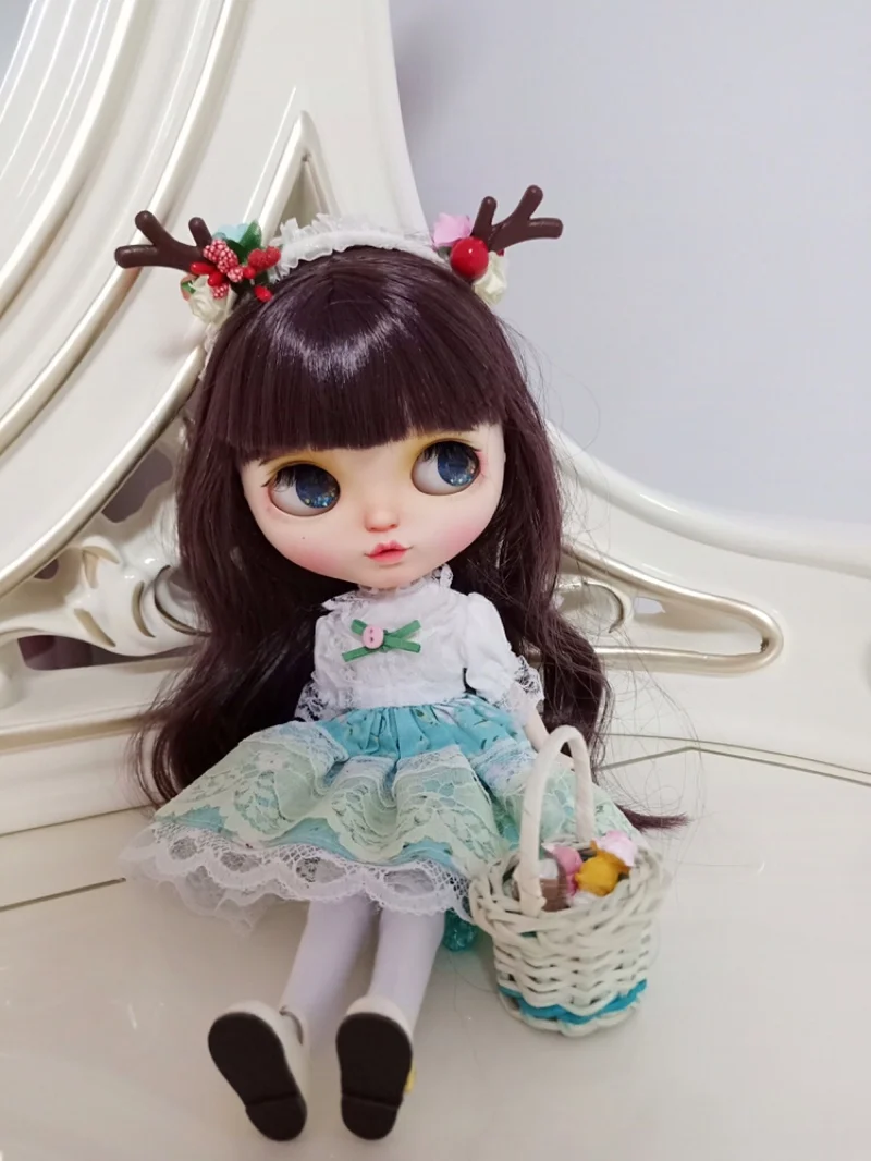 1 компл. kawaii Олень стиль платье одежда для Blyth куклы 11 ''11,5'' аксессуары Подарки