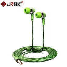 JRGK Earphone Beautiful apperance Earphones Headset headphonesFor xiaomi samsung HTC Android MP3 MP4 Cheapest