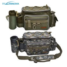 Tsurinoya многофункциональная Рыболовная Сумка 37*15*19 см сумка для рыболовных снастей Водонепроницаемая холщовая поясная рыболовная приманка сумка