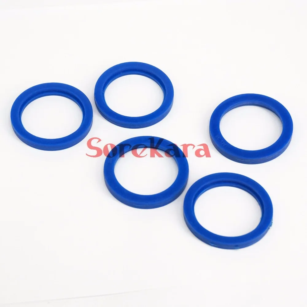 

Blue Silicone Flat Gasket Ring Washer Fit 45mm O/D Sanitary SMS Socket Union