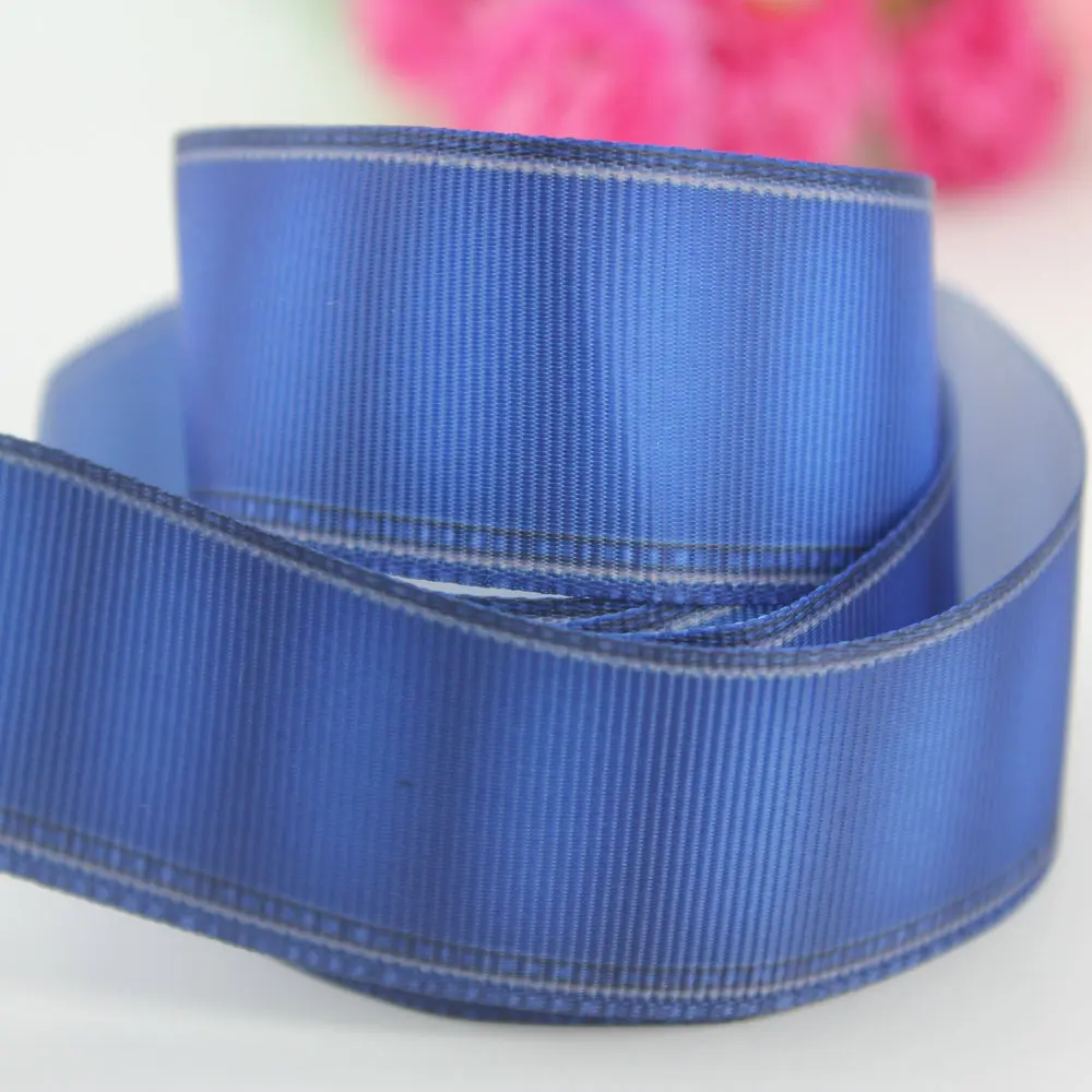 9mm 75mm Custom jeans printed grosgrain ribbon DIY cloth ribbons fabric