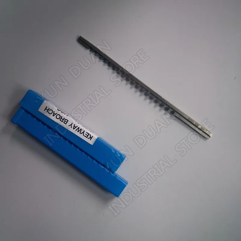 Keyway Broach 1/16 дюйма высокоскоростной режущий инструмент из быстрорежущей стали