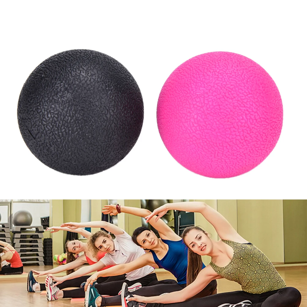 1 шт. 6 цветов Массажный мяч для Лакросса для миофасциального релиза фитнес-терапия спортзал упражнения для расслабления хоккейный мяч для йоги