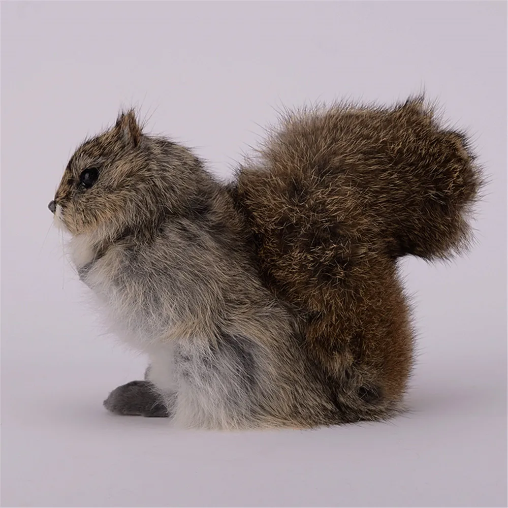 Fancytrader Squirrel Toy Soft Plush Toy Doll Simulation Animal Mini Plush Doll Birthday Gift Stuffed Animais Rabbit Fur Toy13