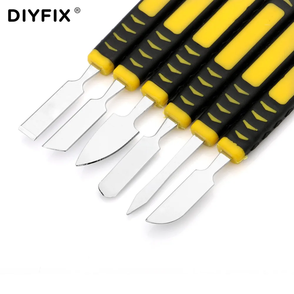 Скребок DIYFIX металлический для ремонта 6 шт.|Наборы ручных инструментов| |