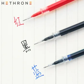 

Hethrone Classic 0.5mm black ink Gel Pen calligraphy pen supplies office School 12pcs Painting writing caneta stylo bille