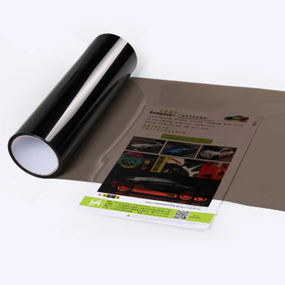 

whole sale 0.3x10m(1x33ft) quality PVC filme farol headlight /tailight tint 10Rolls/lot DHL free shipping