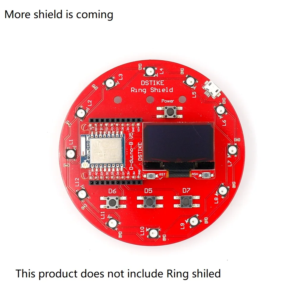 DSTIKE D duino B V5|kit kits|oled esp8266antenna wireless |