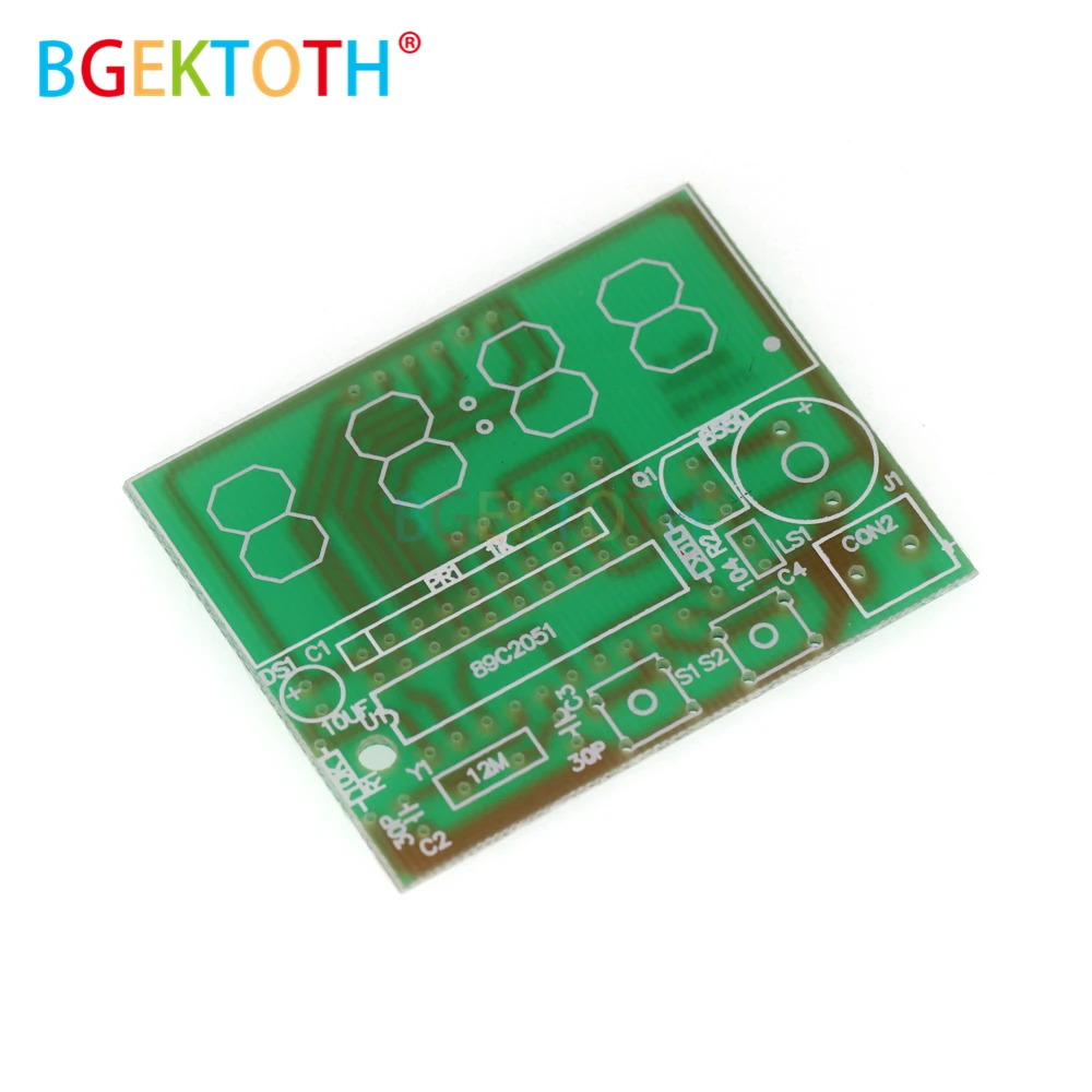 Высокое качество C51 4 бита электронные часы электронный производственный Набор DIY наборы C51 электронные часы
