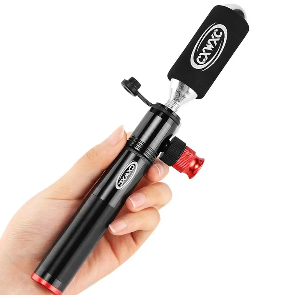 

Mini Portable Bike Bicycle Pump Bicycle Accessories Aluminum Alloy Tire Air Inflator Pump For MTB Bicycle M365 Electric Scooter