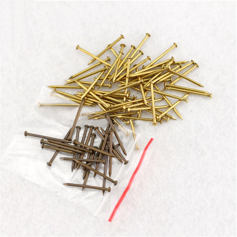 Archaize Round Head Antique Brass Nails for Wooden Furniture DIY