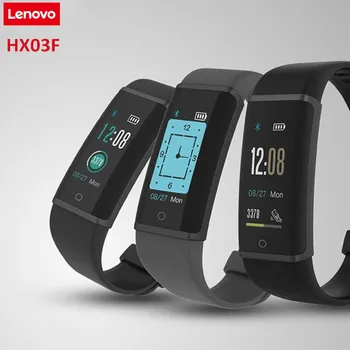 

Lenovo HX03F IP68 Waterproof Wristband Fitness Tracker Smart Bracelet Bluetooth 4.2 Heart Rate Monitor Support iOS and Android