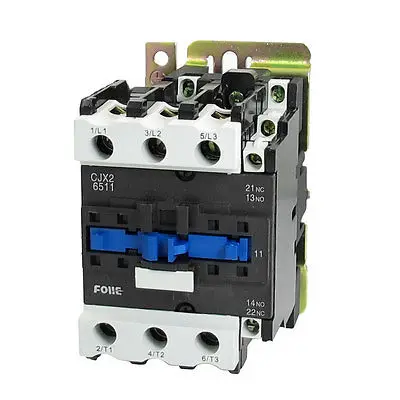 

CJX2-6511 LC1 AC Contactor 65A 3 Phase 3-Pole Coil Voltage 380V 220V 110V 36V 24V Din Rail Mount 3P+1NC+1NC Factory Wholesale