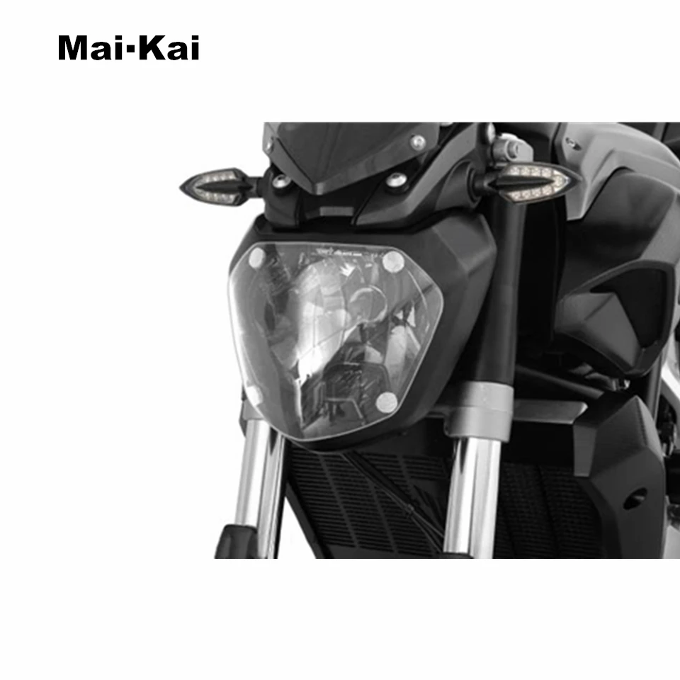 

MAIKAI FOR YAMAHA MT-07 FZ-07 MT 07 FZ 07 2014-2017 motorcycle Headlight Protector Cover Shield Screen Lens