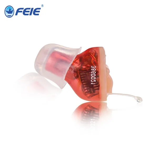 

4 Channels Complete In Canal CIC Hearing Aid Aids mini Invisible Digital Sound Amplifiers for the Elderly Hearing Care s-13a