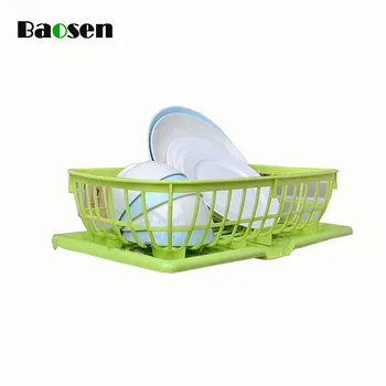 

Baosen Dish Drain Rack Kitchen Storage Basket Drain Holder Home Storage Organization