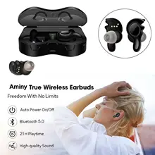 TEAMYO TWS Twins True wireless V5.0 Bluetooth стерео гарнитура Мини наушники для Apple iPhone XS Max XS XR X для samsung