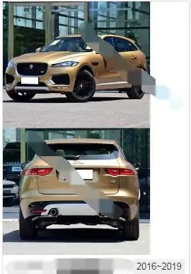 Новые 3D кожаные автомобильные коврики для Jaguar F-PACE- Пользовательские Авто коврик для ног автомобильное ковровое покрытие водонепроницаемый коврик