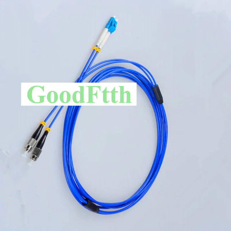 

Armoured armored Patch Cord Cable FC-LC UPC SM Duplex GoodFtth 100-500m