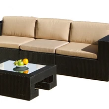 Sigma china mobile дома Смола плетеная новая классическая мебель, диван