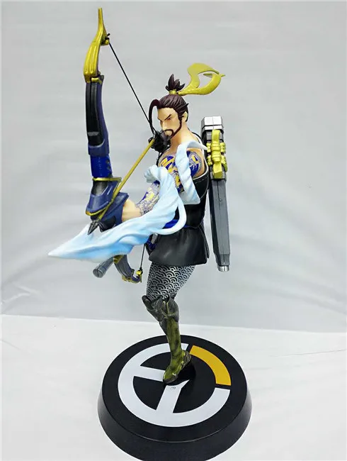 Huong игры рисунок 35 см Hanzo ПВХ фигурку Коллекционная модель игрушечные лошадки кукла подарок