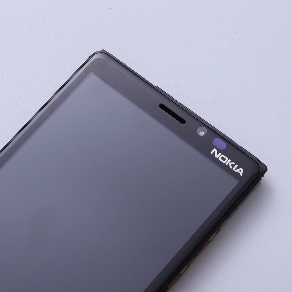 ЖК дисплей без битых пикселей для NOKIA Lumia 920 сенсорный экран с рамкой черный