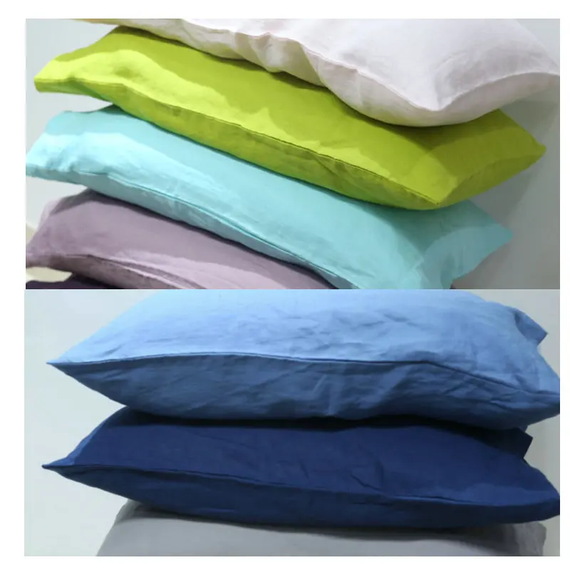 Free Shipping Terse Envelope European Linen Pillowcase With Fine