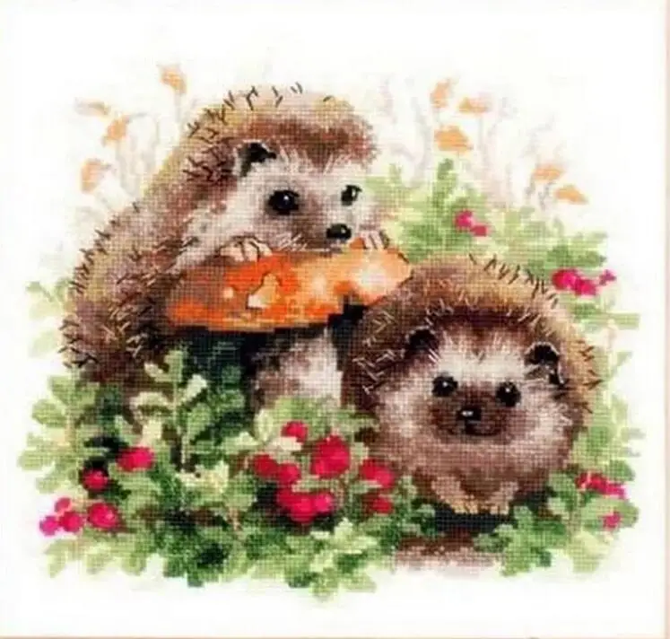 Mozaik Алмазная картина китайский Ежик на заказ 5D бриллиантовый рисунок Рождество вышивка diy Вышивка крестиком Рождественский Декор Горячая 925