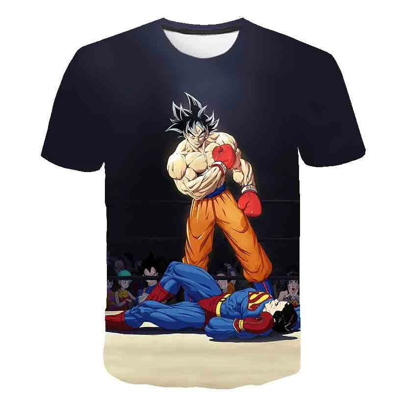 

Newest Dragon Ball T Shirt Super Saiyan Dragonball Z Dbz Son Goku Tshirt Vegeta T-shirt Men Boys Tops Shirt