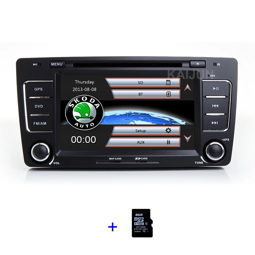 

Car DVD Stereo player GPS for SKODA Octavia 2009 2010 2011 2012 Bluetooth Radio