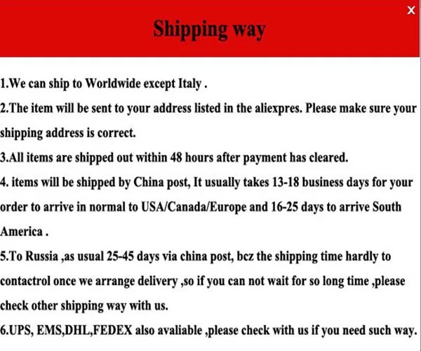 Shipping Way