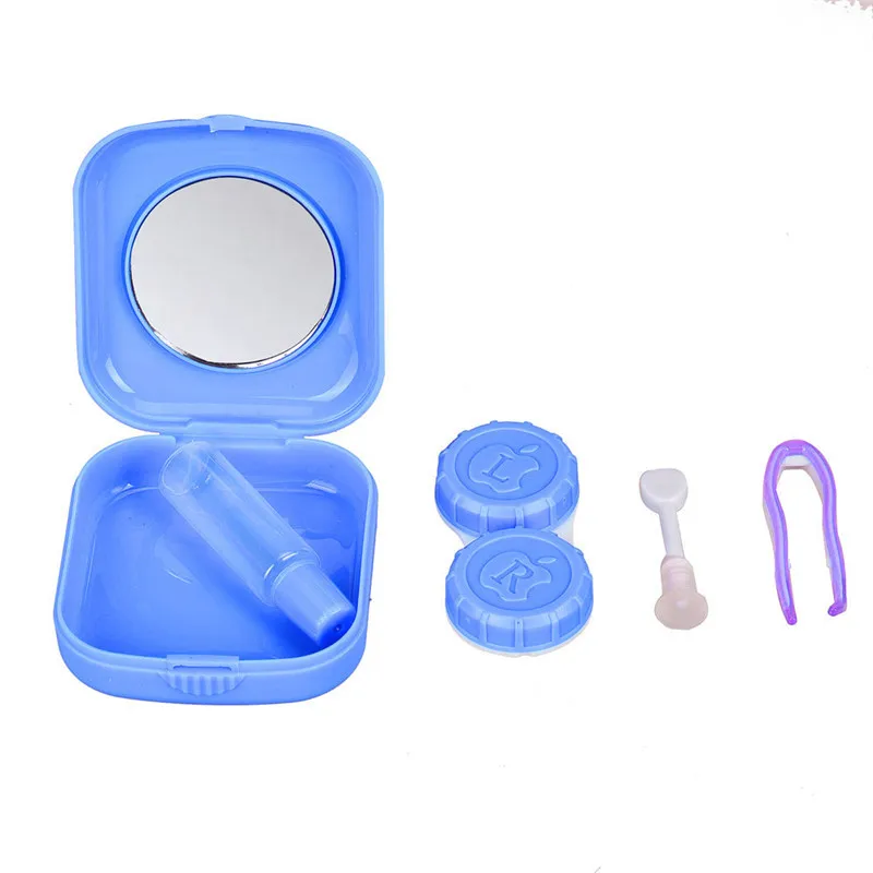 

A10 New Cute Mini Contact Lens Easy Carry Case Travel Kit
