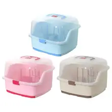 Baby Feeding Bottle Draing Rack Drying Racks Infant Bottle Cleaning Drain Storage Rack Drying Bottle Safe Storage Box