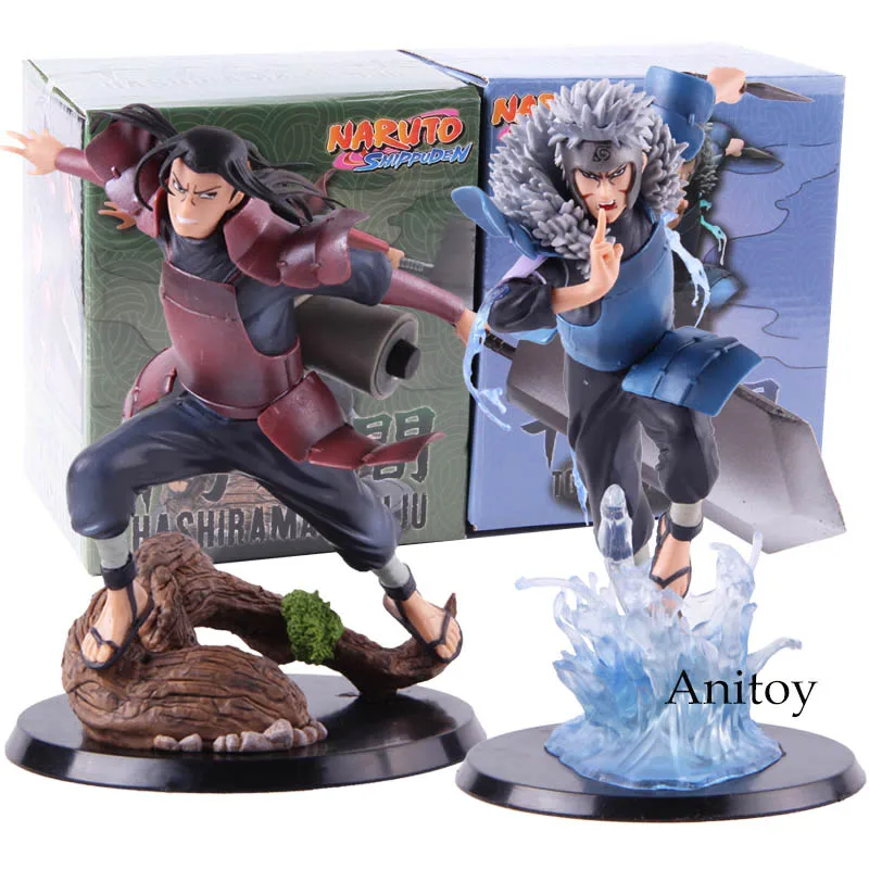 Naruto Shippuden Hashirama Senju Tobirama Senju Pvc Action Figure